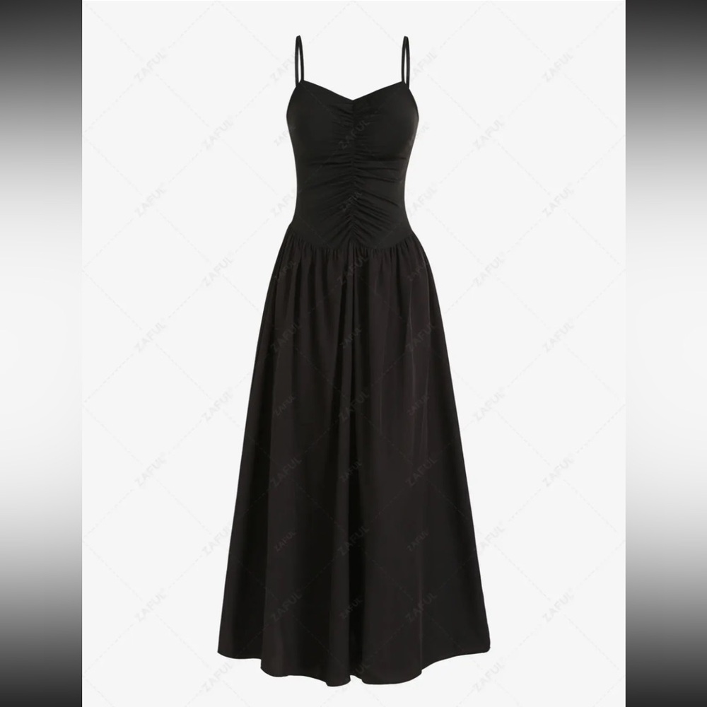 Elegant Black Evening Gown